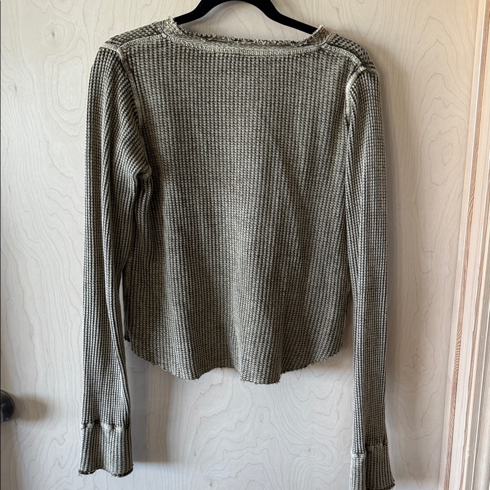 Free People One Colt Thermal Olive - Picture 5 of 6